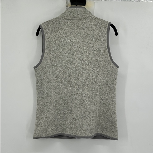 Patagonia Women’s Better Sweater Vest Natural Feather Grey Size Medium - Picture 4 of 6